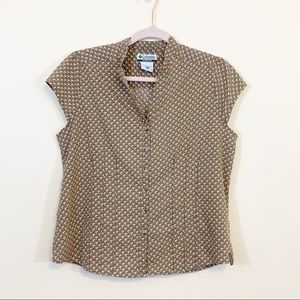 Columbia | Brown Bird Button Down Shirt